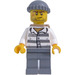 LEGO Prisoner 86753 with Scarred Face, Knitted Cap and Backpack Minifigure