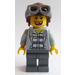 LEGO Prisoner met Missing Tand, Vliegenier Hoed en Goggles minifiguur