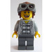 LEGO Gefangene(r) mit Missing Zahn, Flieger Hut und Schutzbrille Minifigur