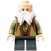 LEGO Professor Filius Flitwick mit Grün und Gelb oben Minifigur