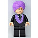 LEGO Professor Quirrell with Lavender Hat and Scarf Minifigure