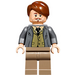 LEGO Professor Remus Lupin mit Grau Jacke Minifigur