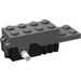 LEGO Pullback Motor 6 x 2 x 1.6 with White Shafts and Black Base (42289)