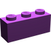 LEGO Purple Brick 1 x 3 (3622 / 45505)