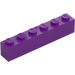 LEGO Purple Brick 1 x 6 (3009)