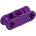 LEGO Purple Cross Block 1 x 3 with Two Axle Holes (32184 / 42142)