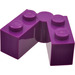 LEGO Purple Hinge Brick 1 x 4 Swivel