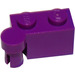 LEGO Purple Hinge Brick 1 x 4 Swivel Top (3830 / 65122)