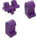 LEGO Lila Minifigure Hüften und Beine (73200 / 88584)