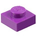 LEGO Purple Plate 1 x 1 (3024)