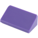 LEGO Violet Pente 1 x 2 (31°) (85984)