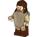 LEGO Qui-Gon Jinn med Poncho Minifigur