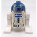 LEGO R2-D2 with Flat Silver Head and Red Dots with Blue Minifigure