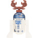 LEGO R2-D2 met Reindeer Antlers Minifiguur