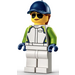 LEGO Race Bil Mechanic Minifigur