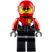 LEGO Race Letadlo Pilot Minifigurka