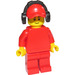 LEGO Race worker minifiguur
