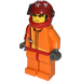 LEGO Racer Driver, Scorcher Figurine