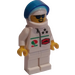 LEGO Racer met Blauw Sunglasses minifiguur