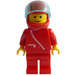 LEGO Racer met Rood Zipper minifiguur