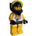 LEGO Racer with Tiger Top Minifigure