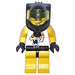 LEGO Racer mit Tiger oben Minifigur