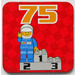 LEGO Racers Game Bonus Card 75 for 2nd Place