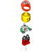 LEGO Racing Auto Driver (Octan Logo) Minifigur