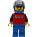 LEGO Racing Driver Minifigur