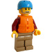 LEGO Rafter in Donkerrood Jasje Minifiguur