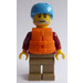 LEGO Rafter im Dark rot Jacket Minifigur