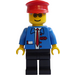 LEGO Railway Employee 6 Minifigurka