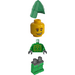 LEGO Rascus with Printed Torso and Green Neck Protector Helmet (from Officially Non Released set 5996-1) Minifigure