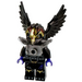 LEGO Rawzom with Silver Armor and no Chi Minifigure