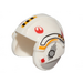 LEGO Rebel Pilot Helmet with Y-Wing Pilot with Yellow and Logos (29228 / 30370)
