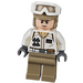 LEGO Rebel Trooper (Hoth) with Dark Tan Helmet and Frown Minifigure