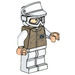 LEGO Rebel Trooper (Hoth) avec Bronzer Foncé Gilet et Froncer les sourcils Minifigurine