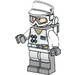 LEGO Rebel Trooper (Hoth) met Wit Uniform en Zandbruin Baard Minifiguur