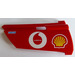 LEGO Red 3D Panel 21 with Shell and Vodafone Logo Sticker (44350)
