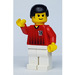 LEGO Red and White Team Player with Number 18 Minifigure