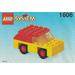 LEGO Red and Yellow Car Set 1606