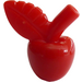 LEGO rouge Pomme avec Feuille (2664 / 33051)