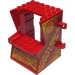 LEGO rouge Arcade Game Cabinet 6 x 6 x 7 avec Feu Game Autocollant (65067)
