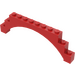 LEGO rouge Arche
 1 x 12 x 3 avec arc surélevé et 5 supports croisés (18838 / 30938)