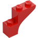 LEGO Red Arch 1 x 3 x 2 (88292)