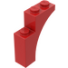 LEGO Rood Boog 1 x 3 x 3 (13965)