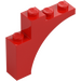 LEGO Red Arch 1 x 4 x 3 (80543)