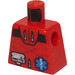 LEGO Red Arctic Paramedic Torso without Arms (973)