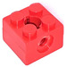 LEGO Rosso Braccio Supporto Mattoncino 2 x 2 con Foro