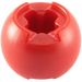 LEGO Red Ball with Through Axlehole (53585)